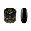 F.O.X Gel Paint No Wipe №002 - Гель-краска без липкого слоя (черный), 5 мл