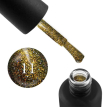 Гель-лак Edlen Professional Peacock №011 (золотисто-оливковый, с блестками и шиммером), 8мл