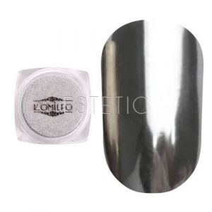 Komilfo Mirror Powder №001 - Дзеркальна пудра (срібло), 0,5 г
