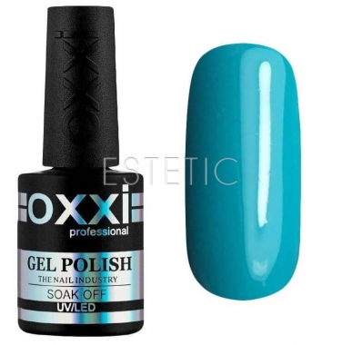 Гель-лак OXXI Professional №057 (бирюзовый, эмаль), 10мл