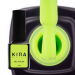 Фото 2 - Гель-лак Kira Nails №123 (світло-салатовий, емаль, неоновий), 6 мл