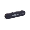 VOG Баф для нігтів Black Short 100/180, короткий широкий