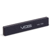 VOG Баф для нігтів Black Wide 100/180, прямокутний широкий