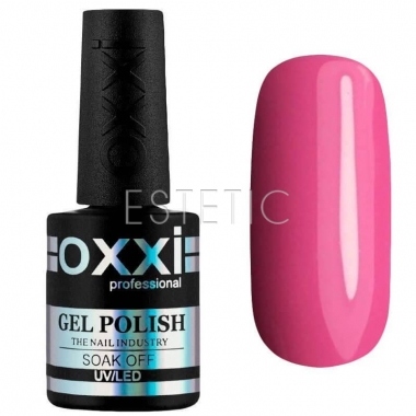 Гель-лак OXXI Professional №016 (рожевий, емаль), 10мл