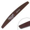 Heart Пилка для нігтів Half TITAN Brown 180/240, товщина 2 мм, коричнева (підлягає багаторазовій дезінфекції)