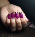 Фото 3 - Гель-лак Kira Nails Termo №T01 (темно-баклажановый, при нагревании темная фуксия), 6 мл 
