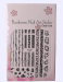 Фото 1 - Komilfo Nail Art Sticker - наклейки для дизайна ногтей F549 черные
