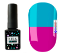 Гель-лак Kira Nails Termo №T17 (яркий фиолетовый, при нагревании голубой), 6 мл