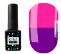 Гель-лак Kira Nails Termo №T22 (сине-фиолетовый, при нагревании темно-розовый), 6 мл 