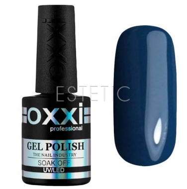 Гель-лак OXXI Professional №252 (темно-бирюзовый, эмаль), 10мл