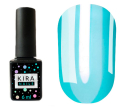 Гель-лак Kira Nails "Vitrage" №V08 (голубой, витражный), 6 мл