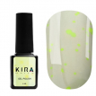 Гель-лак Kira Nails "Yoghurt Boom!" №005 (лімонний чізкейк з неоновими конфетті, йогурт), 6 мл