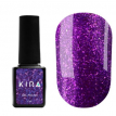 Гель-лак Kira Nails "24 Karat" №011 (фіолетовий, блискітки), 6 мл