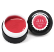CANNI Gel Paint №546 - Гель-фарба (яскравий червоно-рожевий), 5 мл