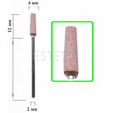 mART Насадка Корундовая М-32 Конус 4*12 мм (жесткая)