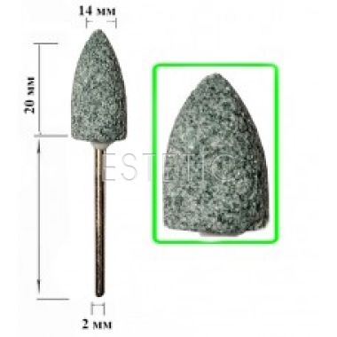 mART Насадка Корундовая М-45 Кукуруза 14*20 мм (супержесткая)