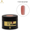 Акрил-гель F.O.X. Acryl Gel №012 (ярко-персиковый), 30 мл в баночке 