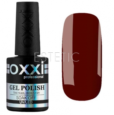 Гель-лак OXXI Professional №092 (коричневый, эмаль), 10 мл