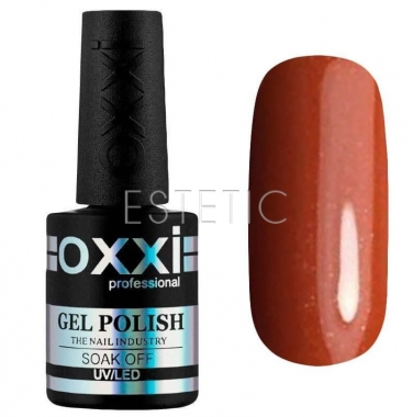 Гель-лак OXXI Professional №261 (гарбузовий, з мікроблиском), 10 мл