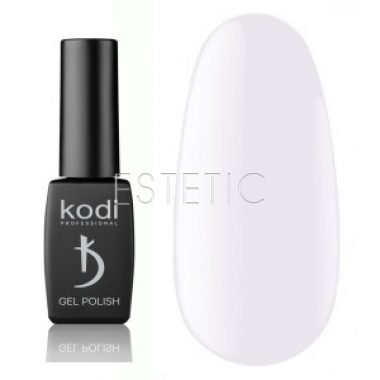 Гель-лак Kodi Professional № BW 20 (натуральний білий, емаль), 8 мл