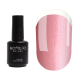 Фото 1 - Komilfo KC Glitter French Rubber Base №KC002 - Каучуковая френч-база (светло-розовый с серебряным микроблеском), 15 мл