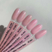 Фото 3 - Komilfo KC Glitter French Rubber Base №KC005 - Каучуковая френч-база (бежево-розовый с серебряным микроблеском), 15 мл
