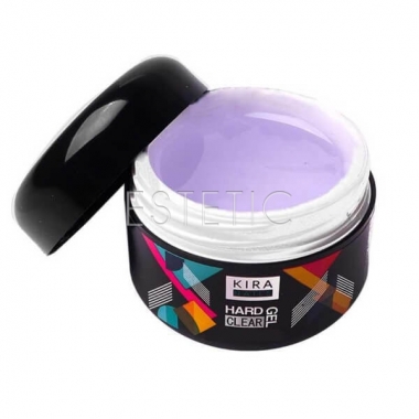 Kira Nails Hard Gel Clear - Гель для моделирования (прозрачный), 30 г