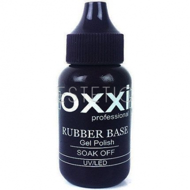 OXXI Professional Grand Rubber Base - Каучукова база для гель-лаку, 30 мл (з вузьким носиком)