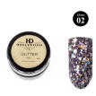 Кольоровий гель з блискітками Hollywood "Glitter Gel" №02, 8 мл