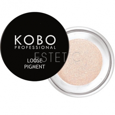KOBO Professional Loose Pigment - Пигмент для век 608 (Rose Gold), 1,5 г