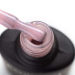 Фото 2 - Komilfo KC Glitter French Rubber Base №KC006 - Каучуковая френч-база (бежево-розовый с голубым микроблеском), 15 мл