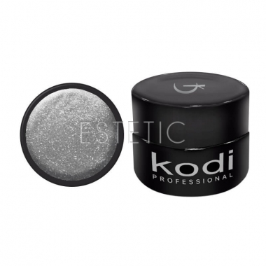 Kodi Professional Gel Paint №27 - гель-краска (серебро с микроблеском), 4 мл