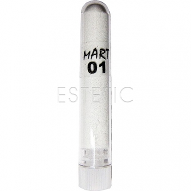 mART Бархатный песок для ногтей №01 (белый)