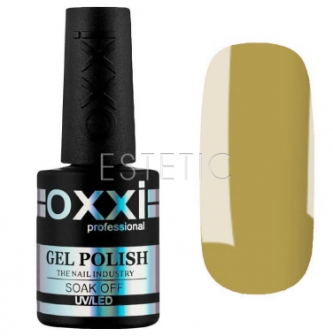Гель-лак OXXI Professional №297 (гірчичний, емаль), 10мл