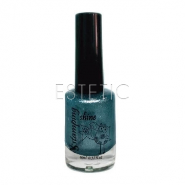 Nailstory Лак для стемпинга Shine №05 (сине-бирюзовый), 11 мл