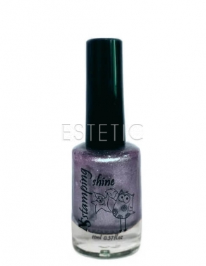 Nailstory Лак для стемпинга Shine №16 (серо-фиолетовый), 11 мл