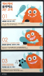 A'pieu Goblin Blackhead 3-Step Nose Pack - Набор для очищения кожи носа 3 этапа, 2 г