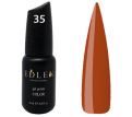 Гель-лак Edlen Professional №035 (димчасто коричневий, емаль), 9 мл