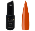 Гель-лак Edlen Professional №036 (теракотовий, емаль), 9 мл