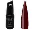 Гель-лак Edlen Professional №039 (гіркий шоколад, емаль), 9 мл