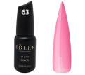 Гель-лак Edlen Professional №063 (рожевий, з шиммером), 9 мл