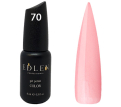 Гель-лак Edlen Professional №070 (ніжно-рожевий, з шиммером), 9 мл