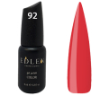 Гель-лак Edlen Professional №092 (малиновий, емаль), 9 мл