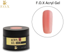 Акрил-гель F.O.X. Acryl Gel №011 (чайна троянда), 30 мл в баночці