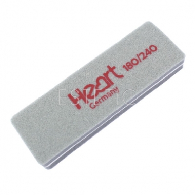 Heart Шліфувальник для нігтів 180/240, прямокутний міні