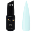 Гель-лак Edlen Professional №122 (небесний, емаль), 9 мл