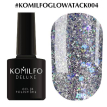 Гель-лак Komilfo Glow Attack №004 (металік, голографік), 8 мл