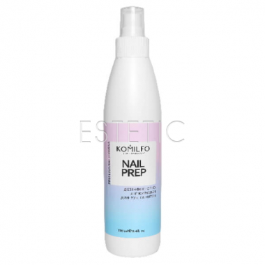 Komilfo Nail Prep - Дезінфектор та знежирювач для нігтів, 250 мл