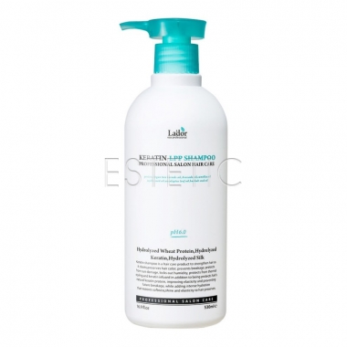 La'dor Keratin LPP Shampoo - Кератиновый бессульфатный шампунь, 530 мл
