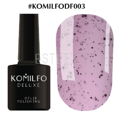 Гель-лак Komilfo Dragon Fruit №DF003 (нежно-розовый с вкраплениями), 8 мл